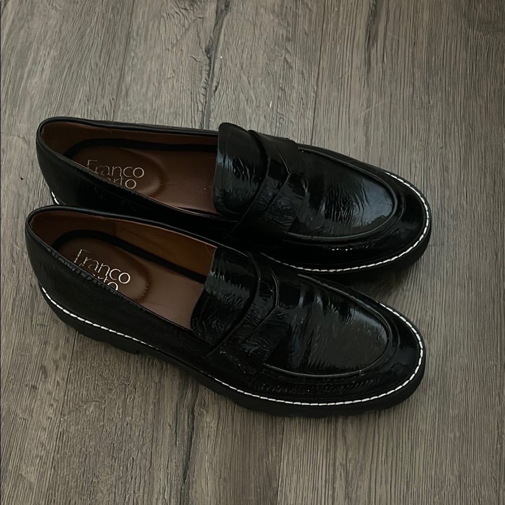 Franco Sarto Men's Black Loafers